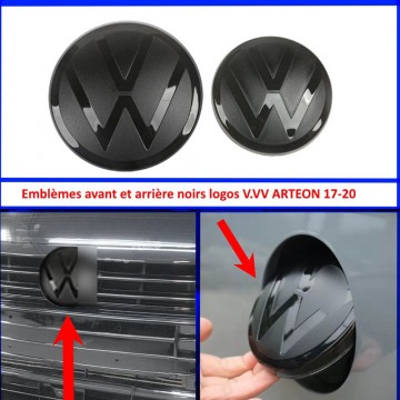 2x Pack Emblèmes VW avant...