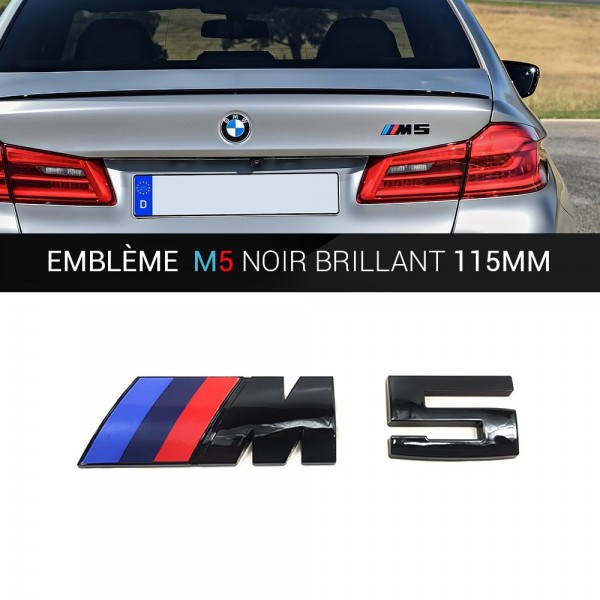 Emblème blanc et noir pour BMW 51148132375, badge de capot et de