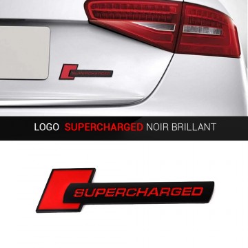 Emblème logo Supercharged...