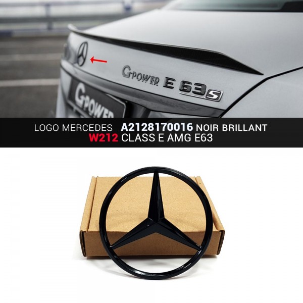 LOGO MERCEDES ETOILE STAR W212 CLASSE E 2009/2019 BADGE AMG ORIGINAL A2118175020 