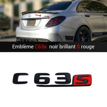 Emblème Logo arrière C63s...