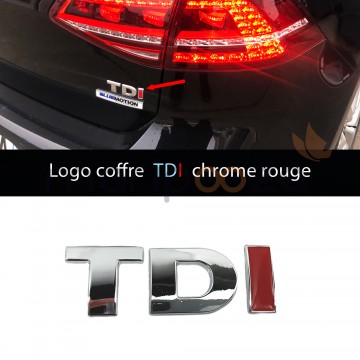Logo Emblème TDI 110cv...