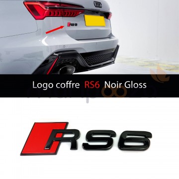 Logo Emblème RS6 arrière...